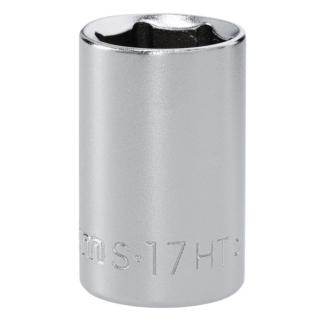 S.17HT - Nasadka 1/2" 6-kątna, krótka, metryczna, 17 mm