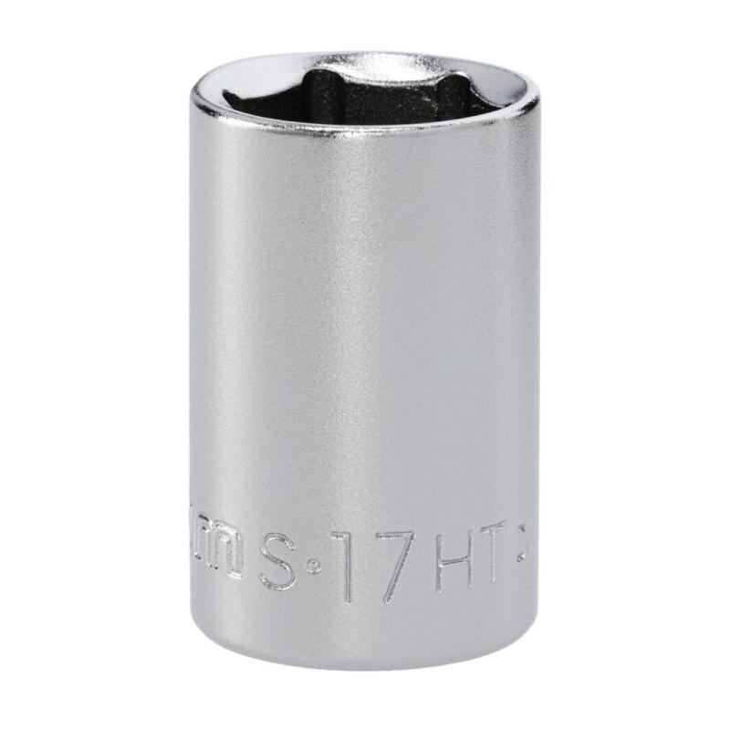 S.17HT - Nasadka 1/2" 6-kątna, krótka, metryczna, 17 mm