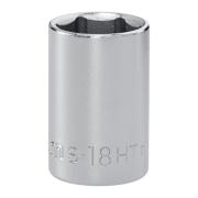 S.18HT - Nasadka 1/2" 6-kątna, krótka, metryczna, 18 mm