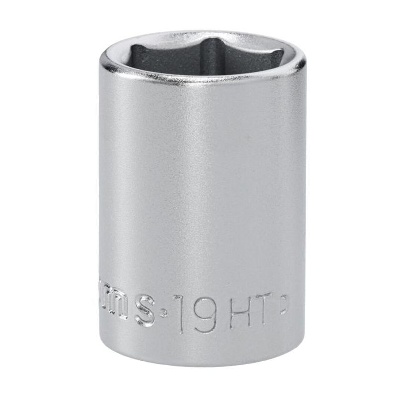 S.19HT - Nasadka 1/2" 6-kątna, krótka, metryczna, 19 mm
