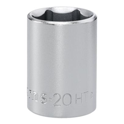 S.20HT - Nasadka 1/2" 6-kątna, krótka, metryczna, 20 mm