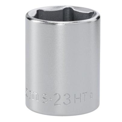 S.23HT - Nasadka 1/2" 6-kątna, krótka, metryczna, 23 mm