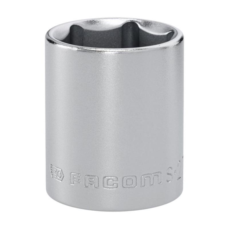 S.27HT - Nasadka 1/2" 6-kątna, krótka, metryczna, 27 mm