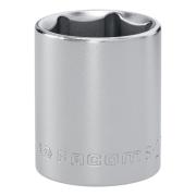 S.27HT - Nasadka 1/2" 6-kątna, krótka, metryczna, 27 mm