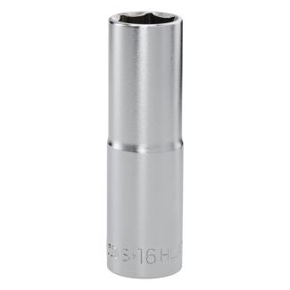 S.16HLAT - Nasadka 1/2" 6-kątna, długa, metryczna, 16 mm