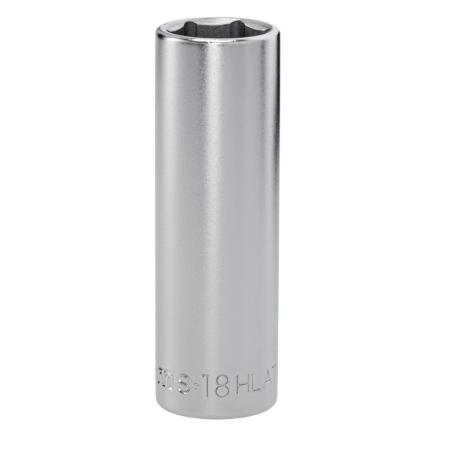 S.18HLAT - Nasadka 1/2" 6-kątna, długa, metryczna, 18 mm