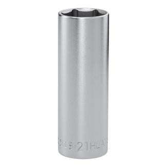 S.21HLAT - Nasadka 1/2" 6-kątna, długa, metryczna, 21 mm