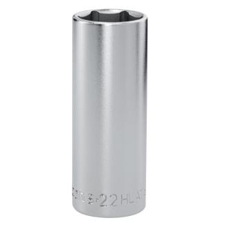 S.22HLAT - Nasadka 1/2" 6-kątna, długa, metryczna, 22 mm