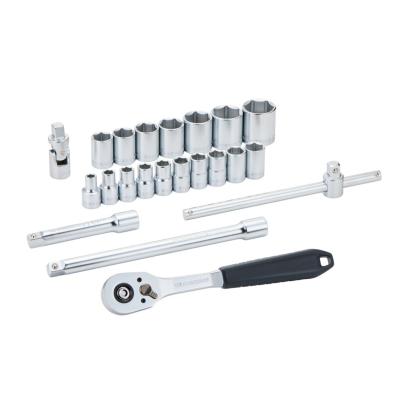 FACOM SL.151-EP22PB - 1/2" hex socket set, 8 - 32 mm, with ratchet and accessories (22 pcs) ✔