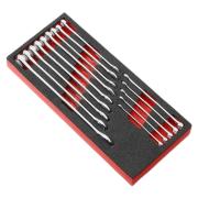 FACOM MODM.441 - Set of long combination wrenches for machined 6-point OGV® GRIP bolts, 7-22 mm ✔