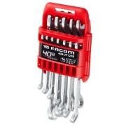 40B.JP12PB - Set of 12 Slim combination wrenches, 8 - 19 mm