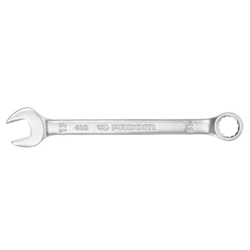 40B.13 - Slim combination wrench, 13 mm