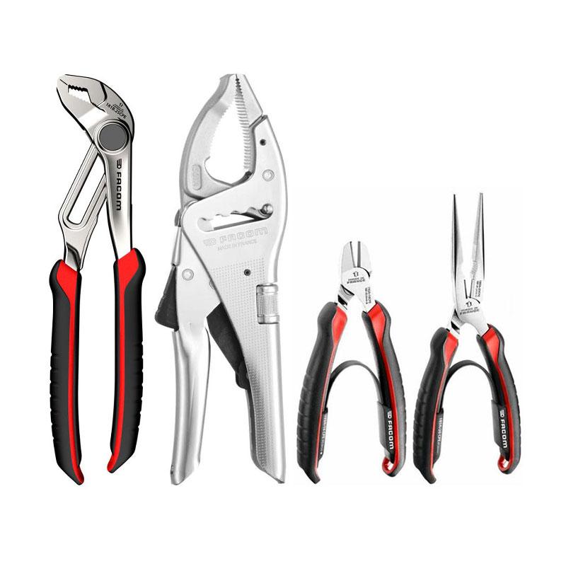 MODM.CPE1A - Pliers module: adjustable, half-round, side-cutting, locking pliers (4 pcs), foam insert