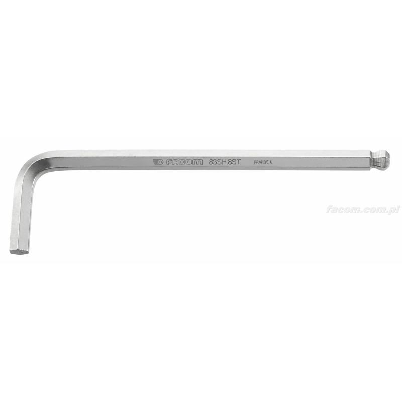 83SH.3ST - Klucz trzpieniowy INOX, 6-kątny 3 mm 83SH.3ST - Klucz trzpieniowy INOX, 6-kątny 3 mm