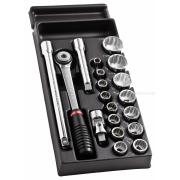 MOD.S2 - moduł nasadek 12-kątnych 1/2" i akcesoriów