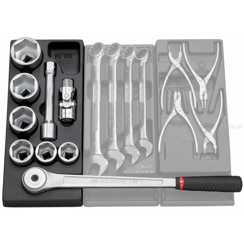 MOD.K2 - moduł K2 nasadek 3/4" 6-kątnych od 34 do 55 mm