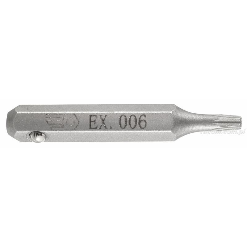 EX.010 - Końcówka do dokręcania śrub TORX®, T10 EX.010 - Końcówka do dokręcania śrub TORX®, T10