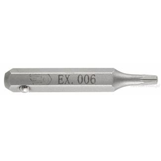 EX.006 - Końcówka do dokręcania śrub TORX®, T6