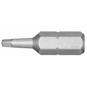 ECAR.102 - Końcówka standardowa do śrub z gniazdem ROBERTSON, SQ2, 5mm