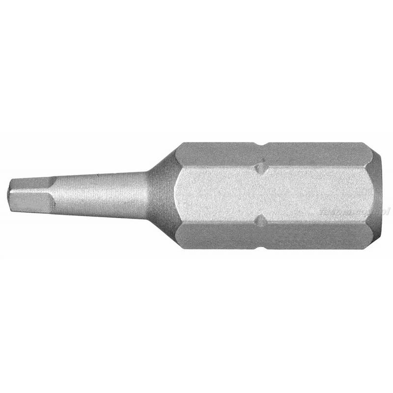 ECAR.102 - Końcówka standardowa do śrub z gniazdem ROBERTSON, SQ2, 5mm
