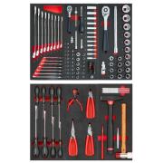 CM.START-6M - Set of 121 tools - 2 foam modules, in a storage system for 2 trolley drawers