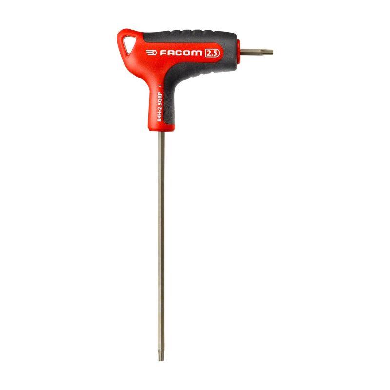 84H.2.5GRP - Klucz trzpieniowy 6-kątny OGV® GRIP, 2,5 mm