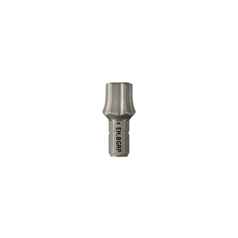 EH.8GRP - OGV® GRIP Bit for Damaged Hex Screws, 8 mm