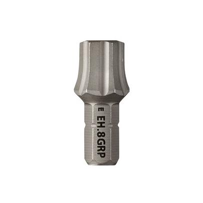 EH.8GRP - Końcówka do obrobionych śrub 6-kątnych OGV® GRIP, 8 mm