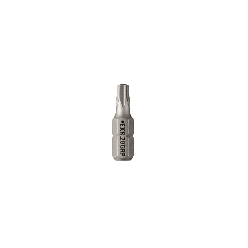 EXR.20GRP - Resistorx® OGV® GRIP Bit for Damaged Screws, TT20