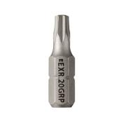 EXR.20GRP - Końcówka do obrobionych śrub Resistorx® OGV® GRIP, TT20