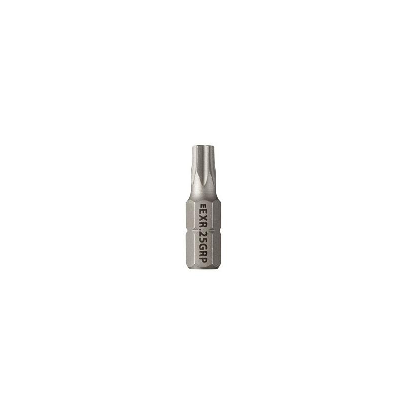 EXR.25GRP - Resistorx® OGV® GRIP Bit for Damaged Screws, TT25