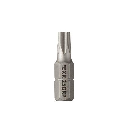 EXR.25GRP - Resistorx® OGV® GRIP Bit for Damaged Screws, TT25