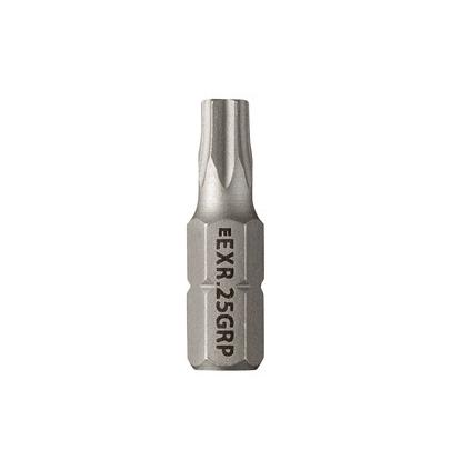 EXR.25GRP - Resistorx® OGV® GRIP Bit for Damaged Screws, TT25