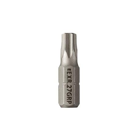 EXR.27GRP - Resistorx® OGV® GRIP Bit for Damaged Screws, TT27