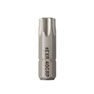 EXR.40GRP - Końcówka do obrobionych śrub Resistorx® OGV® GRIP, TT40