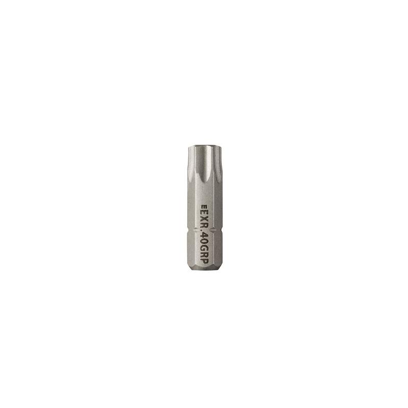 EXR.40GRP - Resistorx® OGV® GRIP Bit for Damaged Screws, TT40