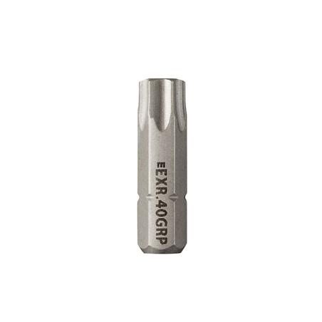 EXR.40GRP - Końcówka do obrobionych śrub Resistorx® OGV® GRIP, TT40