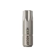 EXR.40GRP - Końcówka do obrobionych śrub Resistorx® OGV® GRIP, TT40