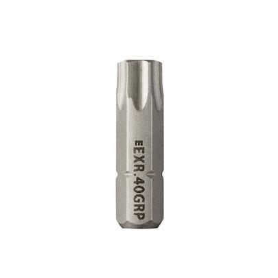 EXR.40GRP - Końcówka do obrobionych śrub Resistorx® OGV® GRIP, TT40
