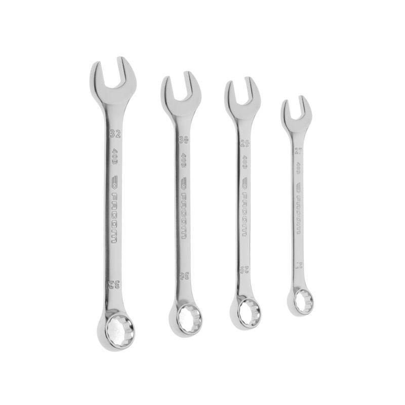 MODM.40B-4 - Slim Ring-and-Flat-Head Wrench Set, 27 - 32 mm (4 pcs.), foam insert