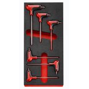 MODM.89XGRP - TORX® OGV® GRIP Screwdriver Bit Set, T8 - T30 (6 pcs.), foam insert