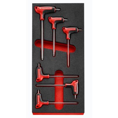 MODM.89XGRP - Moduł kluczy trzpieniowych TORX® OGV® GRIP, T8 - T30 (6 szt.), wkładka piankowa