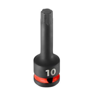 NSH.10GRP - Nasadka udarowa 1/2" trzpieniowa do obrobionych śrub 6-kątnych OGV® GRIP, 10 mm