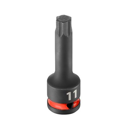 NSH.11GRP - 1/2" Shank Impact Socket for OGV® GRIP Machined Hex Bolts, 11 mm