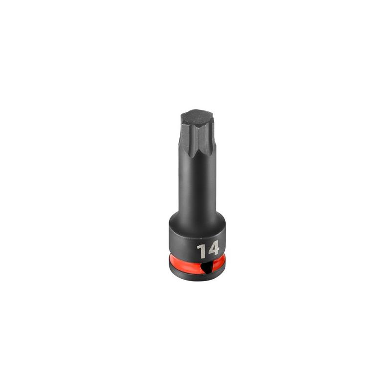 NSH.14GRP - Nasadka udarowa 1/2" trzpieniowa do obrobionych śrub 6-kątnych OGV® GRIP, 14 mm