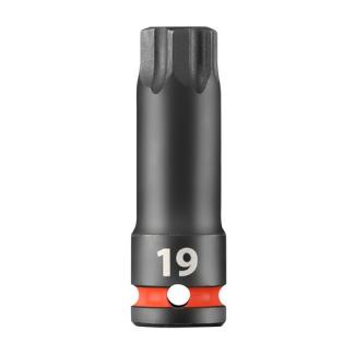 NSH.19GRP - Nasadka udarowa 1/2" trzpieniowa do obrobionych śrub 6-kątnych OGV® GRIP, 19 mm