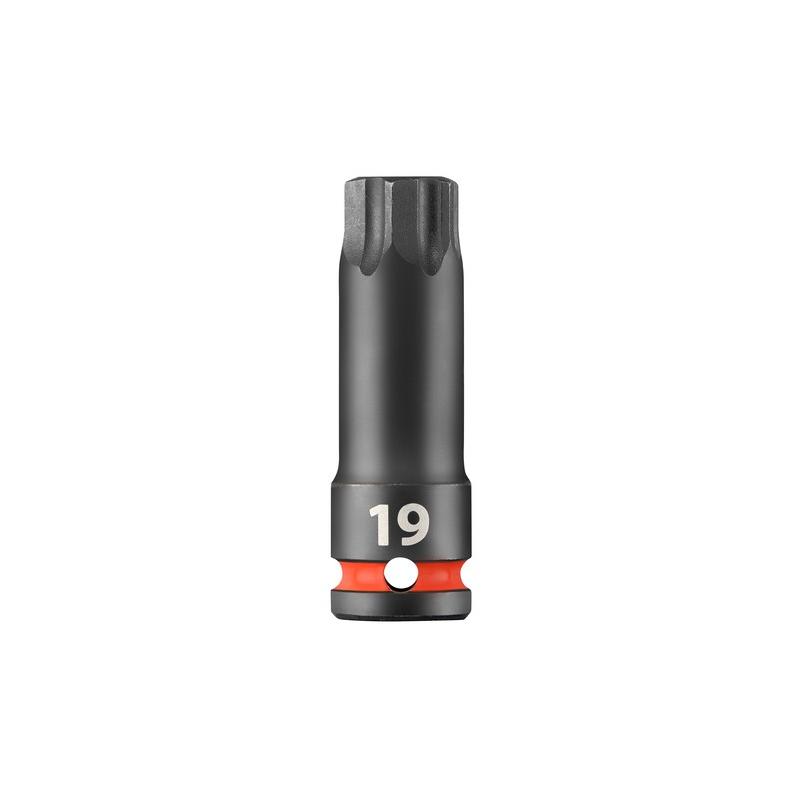 NSH.19GRP - 1/2" Shank Impact Socket for OGV® GRIP Machined Hex Bolts, 19 mm