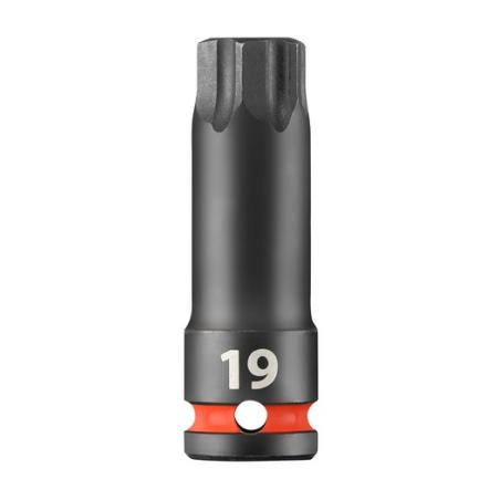 NSH.19GRP - Nasadka udarowa 1/2" trzpieniowa do obrobionych śrub 6-kątnych OGV® GRIP, 19 mm