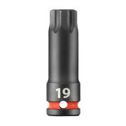 NSH.19GRP - 1/2" Shank Impact Socket for OGV® GRIP Machined Hex Bolts, 19 mm