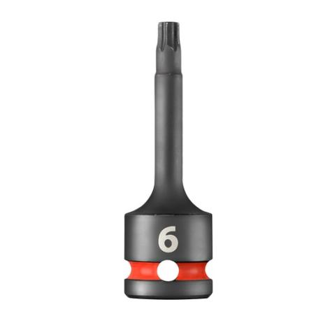 NSH.6GRP - Nasadka udarowa 1/2" trzpieniowa do obrobionych śrub 6-kątnych OGV® GRIP, 6 mm